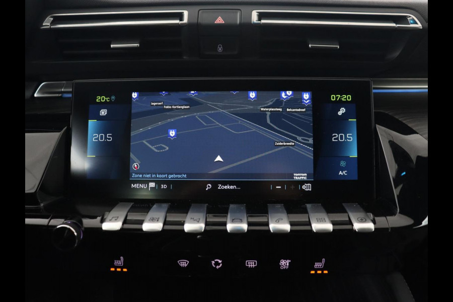 Peugeot 508 1.6 HYbrid GT | Stoelverwarming | Focal Sound | 360 Camera | Massage | Leder/Alcantara | Keyless | Digital Cockpit | Carplay | Memory | Navigatie | Full LED | PHEV | Plug In