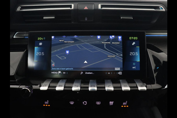 Peugeot 508 1.6 HYbrid GT | Stoelverwarming | Focal Sound | 360 Camera | Massage | Leder/Alcantara | Keyless | Digital Cockpit | Carplay | Memory | Navigatie | Full LED | PHEV | Plug In