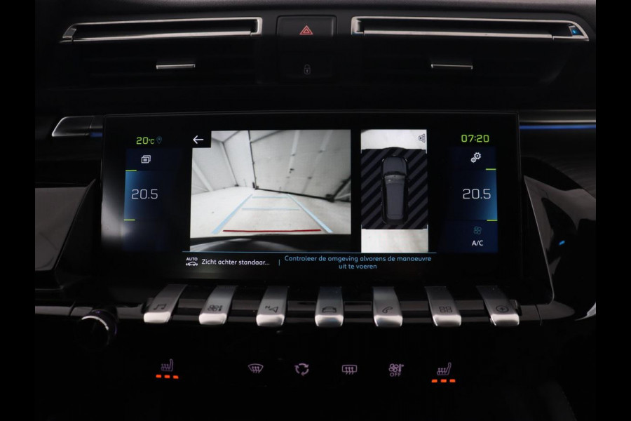 Peugeot 508 1.6 HYbrid GT | Stoelverwarming | Focal Sound | 360 Camera | Massage | Leder/Alcantara | Keyless | Digital Cockpit | Carplay | Memory | Navigatie | Full LED | PHEV | Plug In