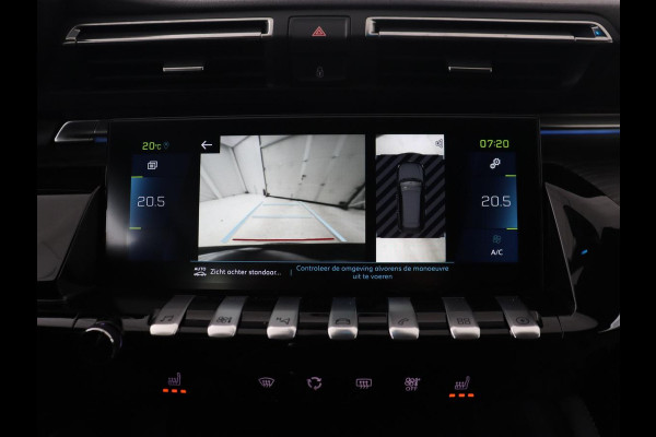 Peugeot 508 1.6 HYbrid GT | Stoelverwarming | Focal Sound | 360 Camera | Massage | Leder/Alcantara | Keyless | Digital Cockpit | Carplay | Memory | Navigatie | Full LED | PHEV | Plug In