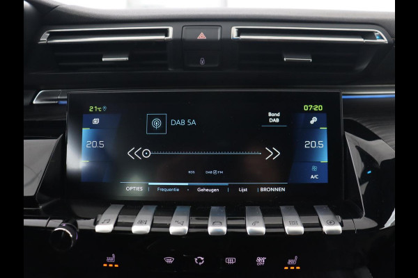Peugeot 508 1.6 HYbrid GT | Stoelverwarming | Focal Sound | 360 Camera | Massage | Leder/Alcantara | Keyless | Digital Cockpit | Carplay | Memory | Navigatie | Full LED | PHEV | Plug In