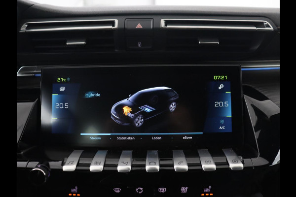 Peugeot 508 1.6 HYbrid GT | Stoelverwarming | Focal Sound | 360 Camera | Massage | Leder/Alcantara | Keyless | Digital Cockpit | Carplay | Memory | Navigatie | Full LED | PHEV | Plug In