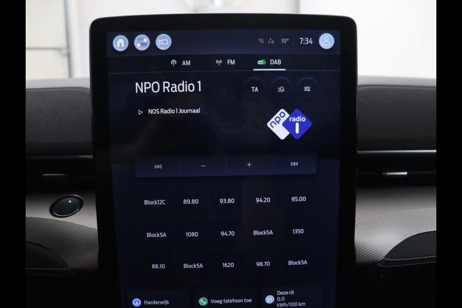 Ford Mustang Mach-E RWD 75 kWh | Leder | Stoelverwarming | 360 Camera | Adaptive cruise | B&O Sound | Stuurverwarming | Carplay | Navigatie