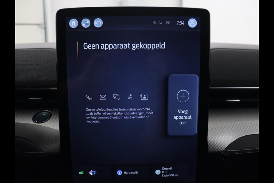 Ford Mustang Mach-E RWD 75 kWh | Leder | Stoelverwarming | 360 Camera | Adaptive cruise | B&O Sound | Stuurverwarming | Carplay | Navigatie