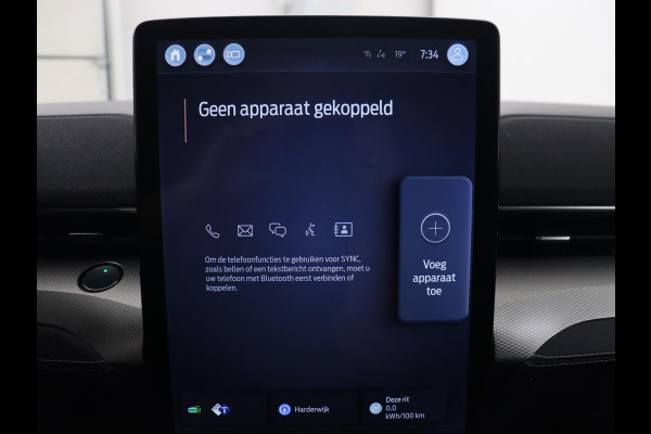 Ford Mustang Mach-E RWD 75 kWh | Leder | Stoelverwarming | 360 Camera | Adaptive cruise | B&O Sound | Stuurverwarming | Carplay | Navigatie