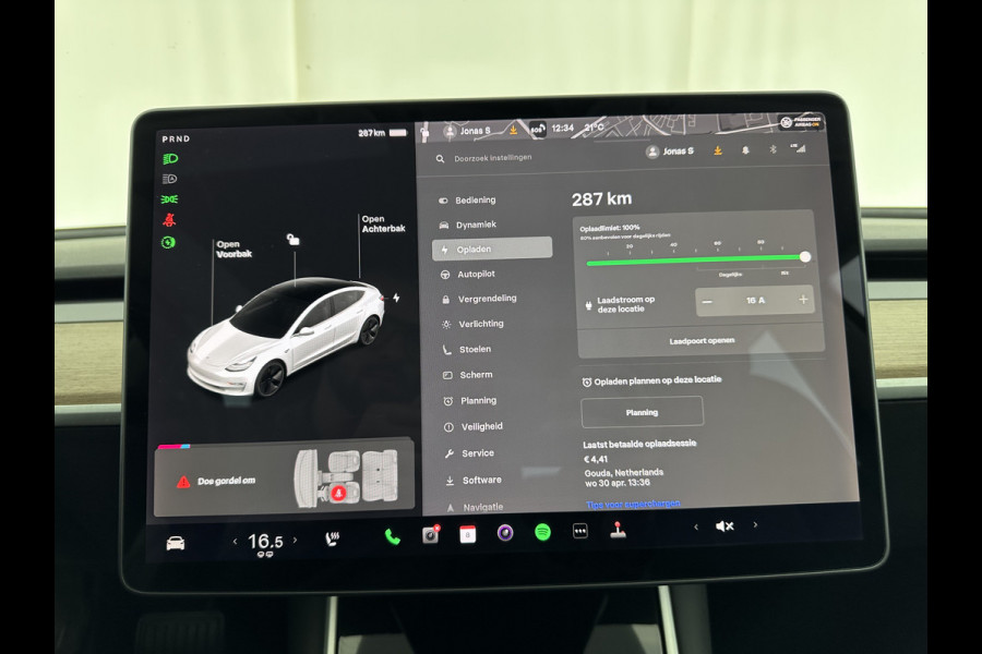 Tesla Model 3 Standard RWD Plus 60 kWh [ 3-Fase ] (INCL-BTW) Aut. *PANO | AUTO-PILOT | LUXURY-LEATHER | KEYLESS | FULL-LED | MEMORY-PACK | SURROUND-VIEW | DAB | CARPLAY | DIGI-COCKPIT | LANE-ASSIST | COMFORT-SEATS | 18"ALU*