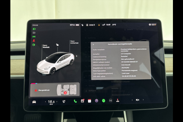 Tesla Model 3 Standard RWD Plus 60 kWh [ 3-Fase ] (INCL-BTW) Aut. *PANO | AUTO-PILOT | LUXURY-LEATHER | KEYLESS | FULL-LED | MEMORY-PACK | SURROUND-VIEW | DAB | CARPLAY | DIGI-COCKPIT | LANE-ASSIST | COMFORT-SEATS | 18"ALU*