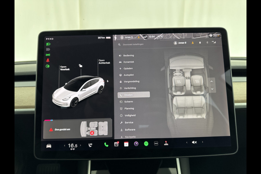 Tesla Model 3 Standard RWD Plus 60 kWh [ 3-Fase ] (INCL-BTW) Aut. *PANO | AUTO-PILOT | LUXURY-LEATHER | KEYLESS | FULL-LED | MEMORY-PACK | SURROUND-VIEW | DAB | CARPLAY | DIGI-COCKPIT | LANE-ASSIST | COMFORT-SEATS | 18"ALU*