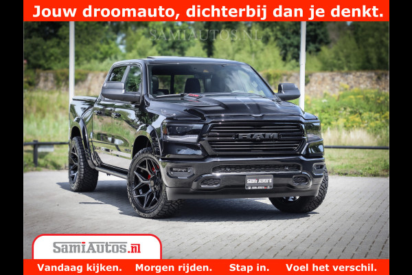 Dodge Ram 1500 GT EDITION | 5.7 V8 HEMI | VIRTUAL COCKPIT | HEAD-UP | ADAPTIVE CRUISE | 360 CAMERA | TRX PACK | Comfortabele Dubbele Cabine met Royale 5 Zitplaatsen | BPM vrij BPM vrij | Nu Leverbaar uit Voorraad | Voorraad Nr 2434