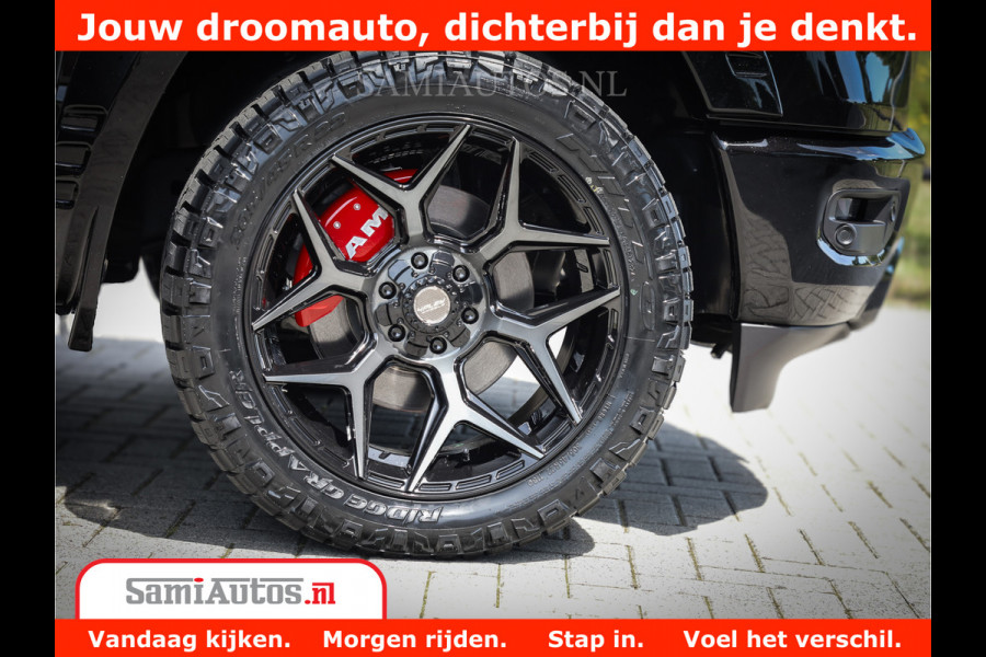 Dodge Ram 1500 GT EDITION | 5.7 V8 HEMI | VIRTUAL COCKPIT | HEAD-UP | ADAPTIVE CRUISE | 360 CAMERA | TRX PACK | Comfortabele Dubbele Cabine met Royale 5 Zitplaatsen | BPM vrij BPM vrij | Nu Leverbaar uit Voorraad | Voorraad Nr 2434