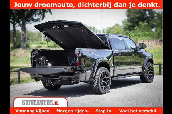 Dodge Ram 1500 GT EDITION | 5.7 V8 HEMI | VIRTUAL COCKPIT | HEAD-UP | ADAPTIVE CRUISE | 360 CAMERA | TRX PACK | Comfortabele Dubbele Cabine met Royale 5 Zitplaatsen | BPM vrij BPM vrij | Nu Leverbaar uit Voorraad | Voorraad Nr 2434
