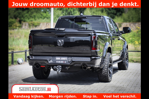 Dodge Ram 1500 GT EDITION | 5.7 V8 HEMI | VIRTUAL COCKPIT | HEAD-UP | ADAPTIVE CRUISE | 360 CAMERA | TRX PACK | Comfortabele Dubbele Cabine met Royale 5 Zitplaatsen | BPM vrij BPM vrij | Nu Leverbaar uit Voorraad | Voorraad Nr 2434