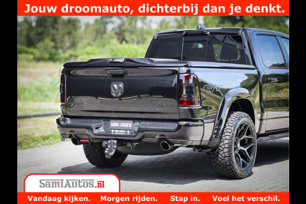 Dodge Ram 1500 GT EDITION | 5.7 V8 HEMI | VIRTUAL COCKPIT | HEAD-UP | ADAPTIVE CRUISE | 360 CAMERA | TRX PACK | Comfortabele Dubbele Cabine met Royale 5 Zitplaatsen | BPM vrij BPM vrij | Nu Leverbaar uit Voorraad | Voorraad Nr 2434