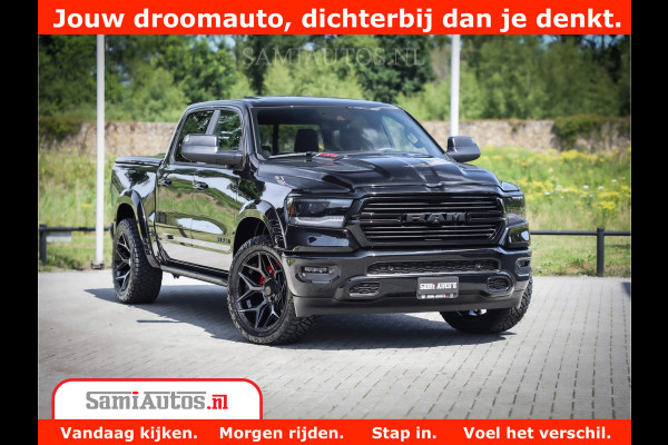 Dodge Ram 1500 GT EDITION | 5.7 V8 HEMI | VIRTUAL COCKPIT | HEAD-UP | ADAPTIVE CRUISE | 360 CAMERA | TRX PACK | Comfortabele Dubbele Cabine met Royale 5 Zitplaatsen | BPM vrij BPM vrij | Nu Leverbaar uit Voorraad | Voorraad Nr 2434