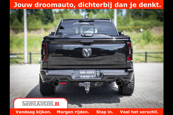 Dodge Ram 1500 GT EDITION | 5.7 V8 HEMI | VIRTUAL COCKPIT | HEAD-UP | ADAPTIVE CRUISE | 360 CAMERA | TRX PACK | Comfortabele Dubbele Cabine met Royale 5 Zitplaatsen | BPM vrij BPM vrij | Nu Leverbaar uit Voorraad | Voorraad Nr 2434