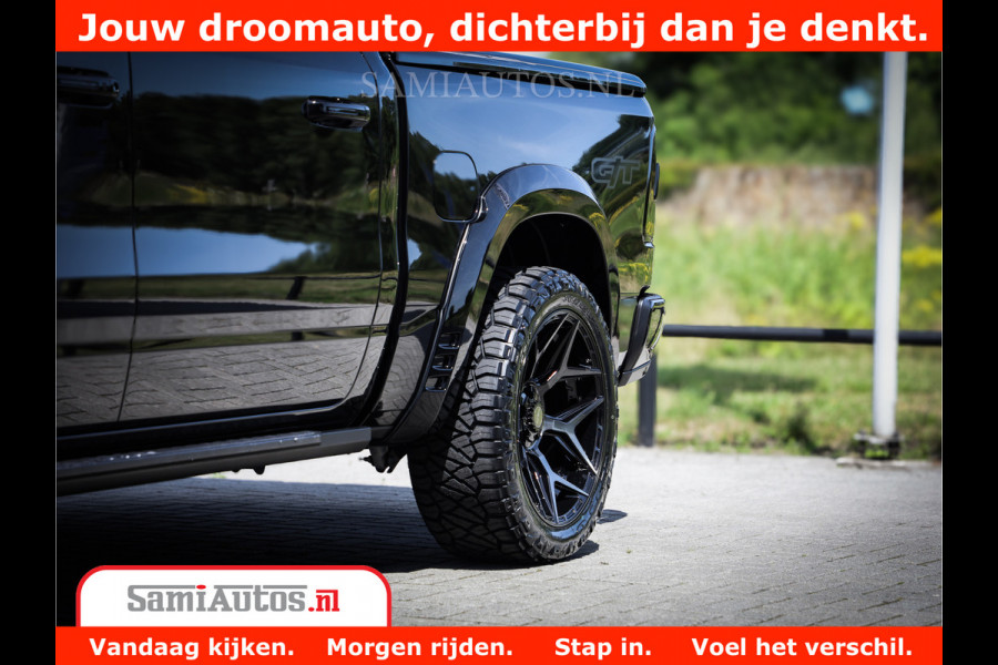 Dodge Ram 1500 GT EDITION | 5.7 V8 HEMI | VIRTUAL COCKPIT | HEAD-UP | ADAPTIVE CRUISE | 360 CAMERA | TRX PACK | Comfortabele Dubbele Cabine met Royale 5 Zitplaatsen | BPM vrij BPM vrij | Nu Leverbaar uit Voorraad | Voorraad Nr 2434