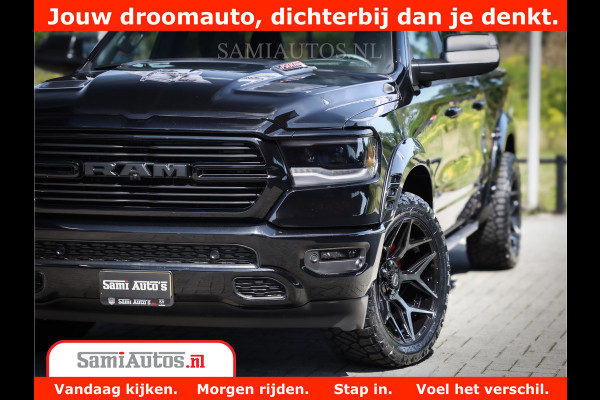 Dodge Ram 1500 GT EDITION | 5.7 V8 HEMI | VIRTUAL COCKPIT | HEAD-UP | ADAPTIVE CRUISE | 360 CAMERA | TRX PACK | Comfortabele Dubbele Cabine met Royale 5 Zitplaatsen | BPM vrij BPM vrij | Nu Leverbaar uit Voorraad | Voorraad Nr 2434