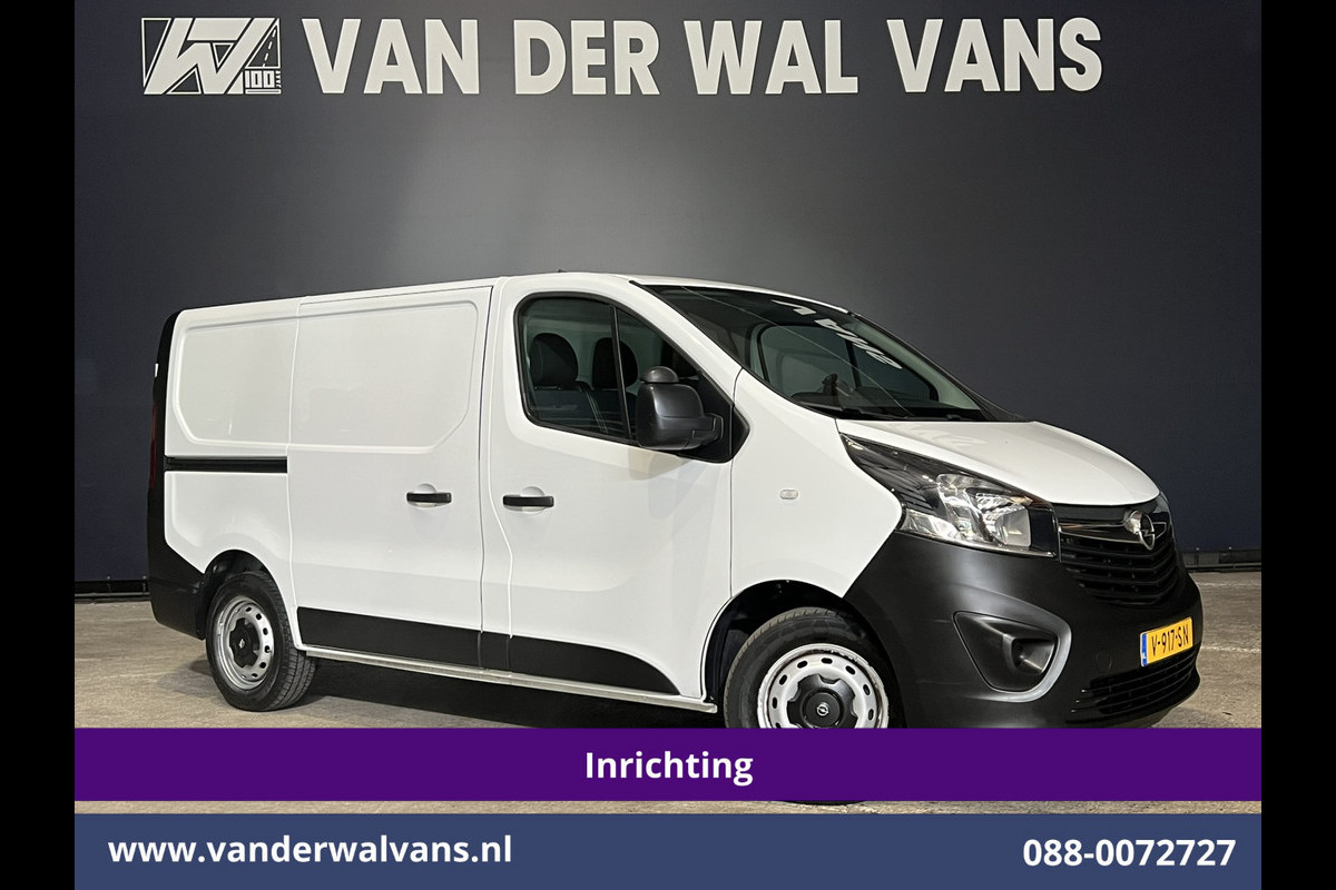 Opel Vivaro 1.6 CDTI 126pk L1H1 Inrichting Euro6 Airco | Navigatie | LED | Cruisecontrol | Trekhaak Parkeersensoren, Bijrijdersbank