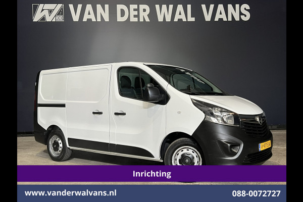 Opel Vivaro 1.6 CDTI 126pk L1H1 Inrichting Euro6 Airco | Navigatie | LED | Cruisecontrol | Trekhaak Parkeersensoren, Bijrijdersbank