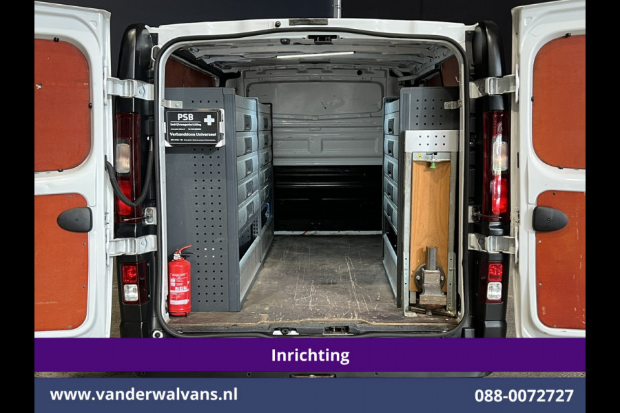 Opel Vivaro 1.6 CDTI 126pk L1H1 Inrichting Euro6 Airco | Navigatie | LED | Cruisecontrol | Trekhaak Parkeersensoren, Bijrijdersbank