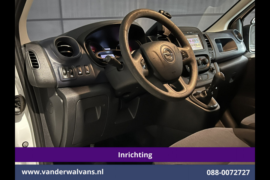Opel Vivaro 1.6 CDTI 126pk L1H1 Inrichting Euro6 Airco | Navigatie | LED | Cruisecontrol | Trekhaak Parkeersensoren, Bijrijdersbank