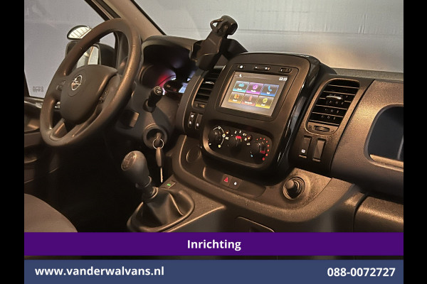 Opel Vivaro 1.6 CDTI 126pk L1H1 Inrichting Euro6 Airco | Navigatie | LED | Cruisecontrol | Trekhaak Parkeersensoren, Bijrijdersbank