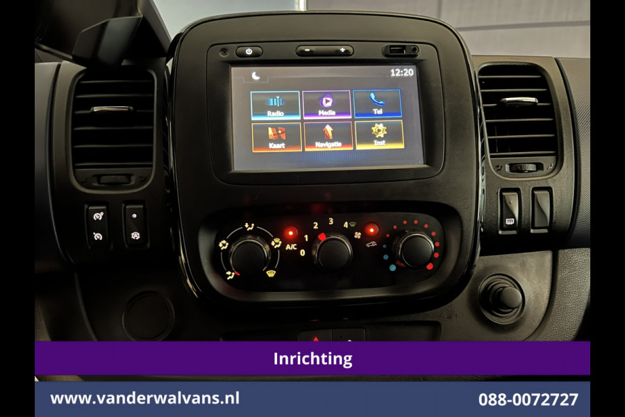 Opel Vivaro 1.6 CDTI 126pk L1H1 Inrichting Euro6 Airco | Navigatie | LED | Cruisecontrol | Trekhaak Parkeersensoren, Bijrijdersbank