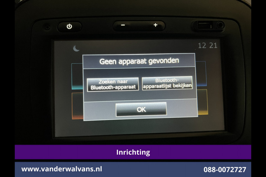 Opel Vivaro 1.6 CDTI 126pk L1H1 Inrichting Euro6 Airco | Navigatie | LED | Cruisecontrol | Trekhaak Parkeersensoren, Bijrijdersbank