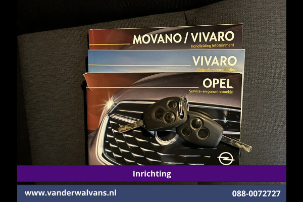 Opel Vivaro 1.6 CDTI 126pk L1H1 Inrichting Euro6 Airco | Navigatie | LED | Cruisecontrol | Trekhaak Parkeersensoren, Bijrijdersbank