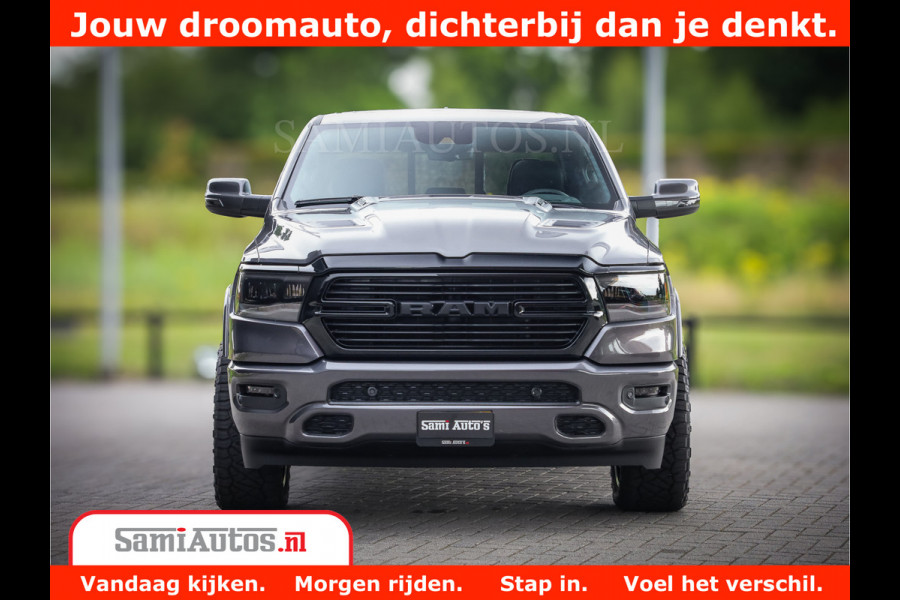 Dodge Ram 1500 Laramie Night 5,7 V8 402PK | Krachtige Hemi | Zeer Rijk Uitgevoerd | Comfortabele Dubbele Cabine met Royale 5 Zitplaatsen | Granite Crystal |  BPM vrij | Nu Leverbaar uit Voorraad | Voorraad Nr 2371 - 2297