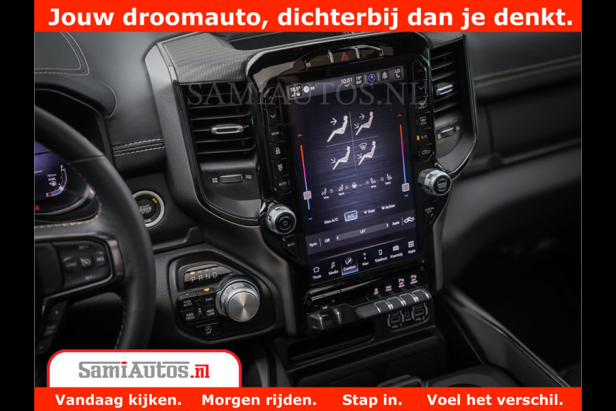 Dodge Ram 1500 Laramie Night 5,7 V8 402PK | Krachtige Hemi | Zeer Rijk Uitgevoerd | Comfortabele Dubbele Cabine met Royale 5 Zitplaatsen | Granite Crystal |  BPM vrij | Nu Leverbaar uit Voorraad | Voorraad Nr 2371 - 2297