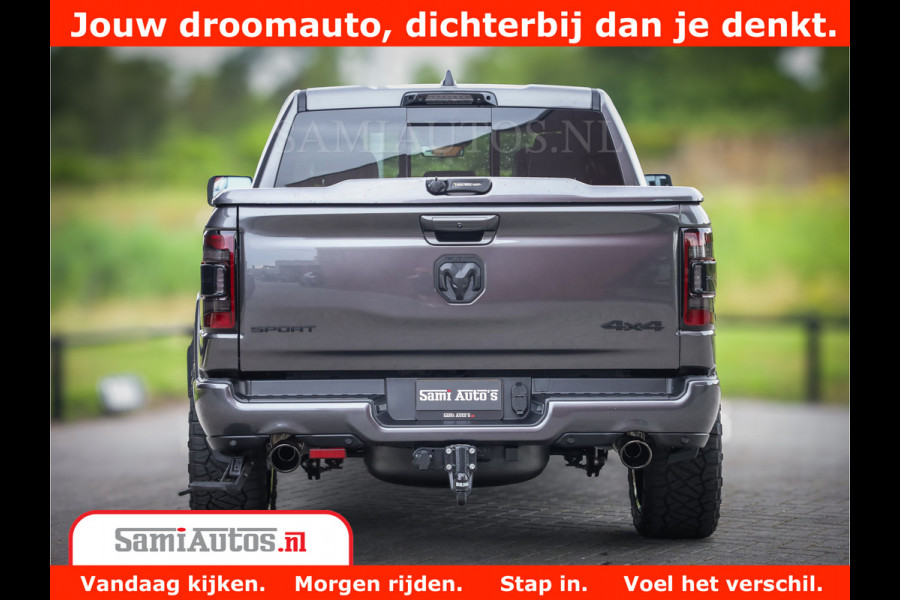 Dodge Ram 1500 Laramie Night 5,7 V8 402PK | Krachtige Hemi | Zeer Rijk Uitgevoerd | Comfortabele Dubbele Cabine met Royale 5 Zitplaatsen | Granite Crystal |  BPM vrij | Nu Leverbaar uit Voorraad | Voorraad Nr 2371 - 2297