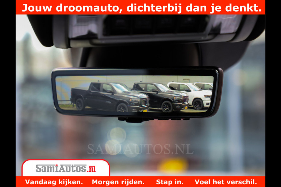 Dodge Ram 1500 Laramie Night 5,7 V8 402PK | Krachtige Hemi | Zeer Rijk Uitgevoerd | Comfortabele Dubbele Cabine met Royale 5 Zitplaatsen | Granite Crystal |  BPM vrij | Nu Leverbaar uit Voorraad | Voorraad Nr 2371 - 2297
