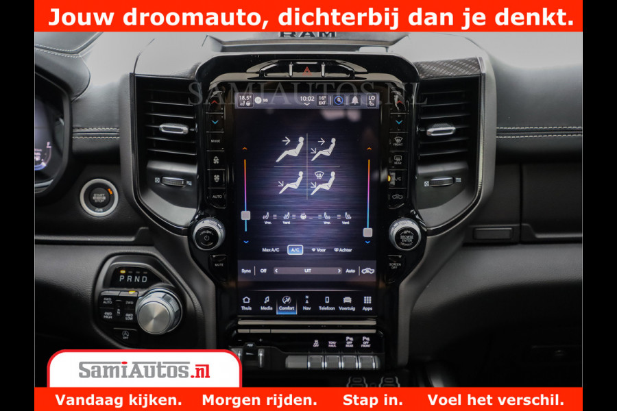 Dodge Ram 1500 Laramie Night 5,7 V8 402PK | Krachtige Hemi | Zeer Rijk Uitgevoerd | Comfortabele Dubbele Cabine met Royale 5 Zitplaatsen | Granite Crystal |  BPM vrij | Nu Leverbaar uit Voorraad | Voorraad Nr 2371 - 2297