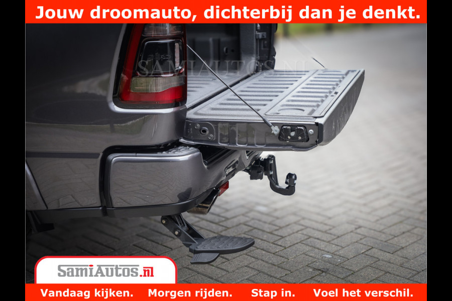 Dodge Ram 1500 Laramie Night 5,7 V8 402PK | Krachtige Hemi | Zeer Rijk Uitgevoerd | Comfortabele Dubbele Cabine met Royale 5 Zitplaatsen | Granite Crystal |  BPM vrij | Nu Leverbaar uit Voorraad | Voorraad Nr 2371 - 2297