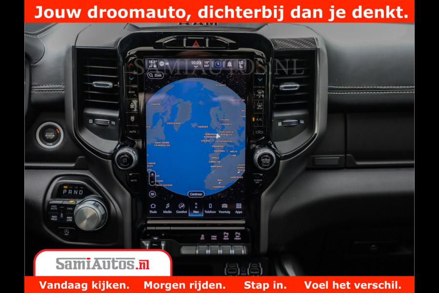 Dodge Ram 1500 Laramie Night 5,7 V8 402PK | Krachtige Hemi | Zeer Rijk Uitgevoerd | Comfortabele Dubbele Cabine met Royale 5 Zitplaatsen | Granite Crystal |  BPM vrij | Nu Leverbaar uit Voorraad | Voorraad Nr 2371 - 2297