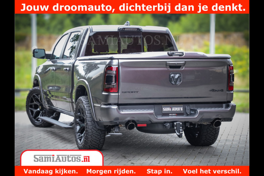 Dodge Ram 1500 Laramie Night 5,7 V8 402PK | Krachtige Hemi | Zeer Rijk Uitgevoerd | Comfortabele Dubbele Cabine met Royale 5 Zitplaatsen | Granite Crystal |  BPM vrij | Nu Leverbaar uit Voorraad | Voorraad Nr 2371 - 2297