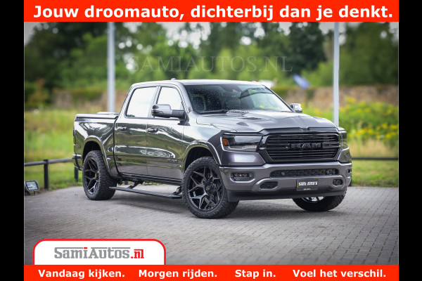 Dodge Ram 1500 Laramie Night 5,7 V8 402PK | Krachtige Hemi | Zeer Rijk Uitgevoerd | Comfortabele Dubbele Cabine met Royale 5 Zitplaatsen | Granite Crystal |  BPM vrij | Nu Leverbaar uit Voorraad | Voorraad Nr 2371 - 2297
