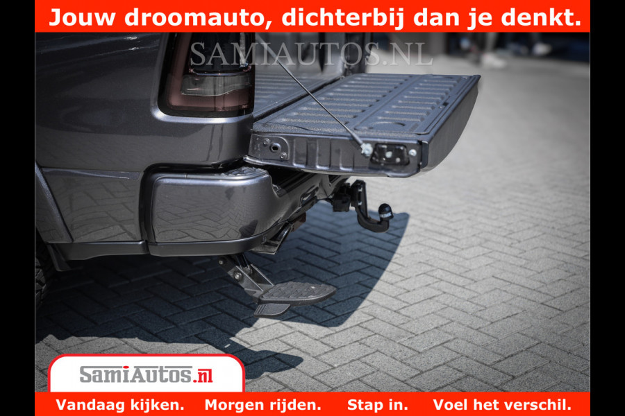 Dodge Ram 1500 Laramie Night 5,7 V8 402PK | Krachtige Hemi | Zeer Rijk Uitgevoerd | Comfortabele Dubbele Cabine met Royale 5 Zitplaatsen | Granite Crystal |  BPM vrij | Nu Leverbaar uit Voorraad | Voorraad Nr 2371 - 2297