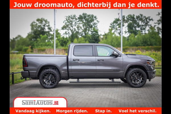 Dodge Ram 1500 Laramie Night 5,7 V8 402PK | Krachtige Hemi | Zeer Rijk Uitgevoerd | Comfortabele Dubbele Cabine met Royale 5 Zitplaatsen | Granite Crystal |  BPM vrij | Nu Leverbaar uit Voorraad | Voorraad Nr 2371 - 2297