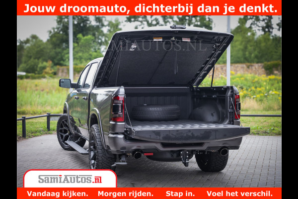 Dodge Ram 1500 Laramie Night 5,7 V8 402PK | Krachtige Hemi | Zeer Rijk Uitgevoerd | Comfortabele Dubbele Cabine met Royale 5 Zitplaatsen | Granite Crystal |  BPM vrij | Nu Leverbaar uit Voorraad | Voorraad Nr 2371 - 2297