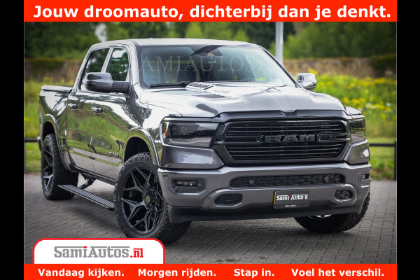 Dodge Ram 1500 Laramie Night 5,7 V8 402PK | Krachtige Hemi | Zeer Rijk Uitgevoerd | Comfortabele Dubbele Cabine met Royale 5 Zitplaatsen | Granite Crystal |  BPM vrij | Nu Leverbaar uit Voorraad | Voorraad Nr 2371 - 2297