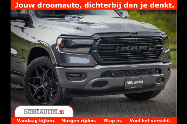 Dodge Ram 1500 Laramie Night 5,7 V8 402PK | Krachtige Hemi | Zeer Rijk Uitgevoerd | Comfortabele Dubbele Cabine met Royale 5 Zitplaatsen | Granite Crystal |  BPM vrij | Nu Leverbaar uit Voorraad | Voorraad Nr 2371 - 2297