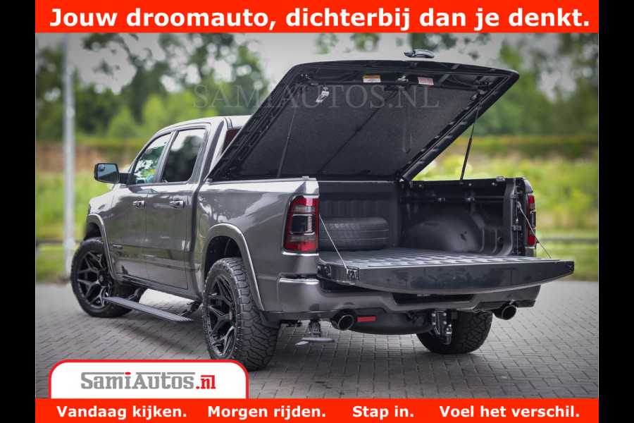 Dodge Ram 1500 Laramie Night 5,7 V8 402PK | Krachtige Hemi | Zeer Rijk Uitgevoerd | Comfortabele Dubbele Cabine met Royale 5 Zitplaatsen | Granite Crystal |  BPM vrij | Nu Leverbaar uit Voorraad | Voorraad Nr 2371 - 2297