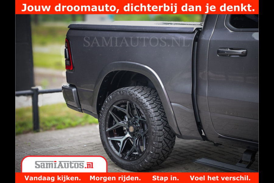 Dodge Ram 1500 Laramie Night 5,7 V8 402PK | Krachtige Hemi | Zeer Rijk Uitgevoerd | Comfortabele Dubbele Cabine met Royale 5 Zitplaatsen | Granite Crystal |  BPM vrij | Nu Leverbaar uit Voorraad | Voorraad Nr 2371 - 2297