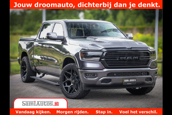 Dodge Ram 1500 Laramie Night 5,7 V8 402PK | Krachtige Hemi | Zeer Rijk Uitgevoerd | Comfortabele Dubbele Cabine met Royale 5 Zitplaatsen | Granite Crystal |  BPM vrij | Nu Leverbaar uit Voorraad | Voorraad Nr 2371 - 2297