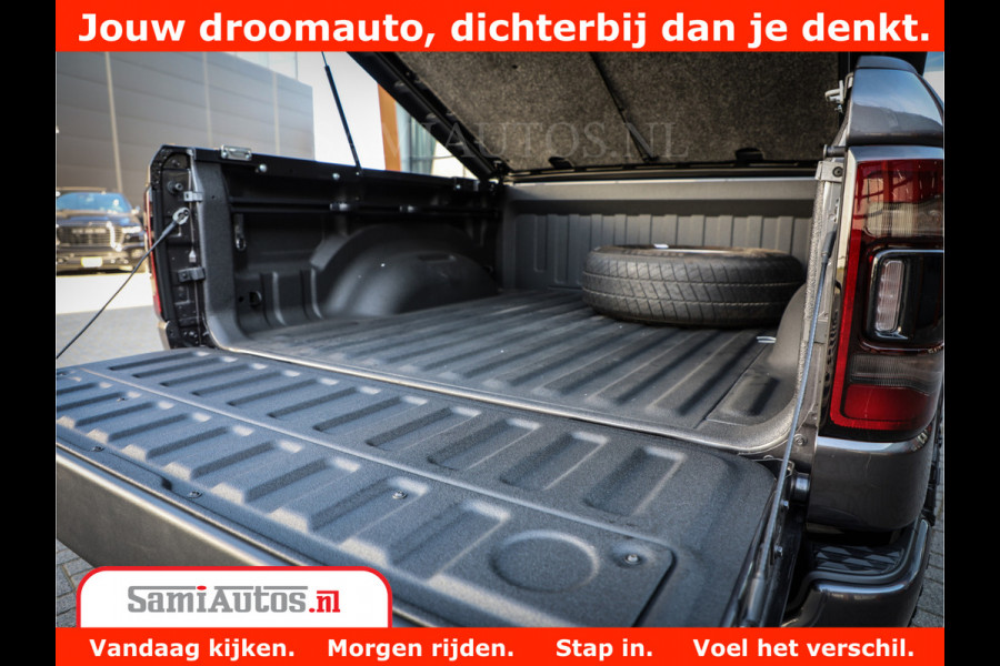 Dodge Ram 1500 Laramie Night 5,7 V8 402PK | Krachtige Hemi | Zeer Rijk Uitgevoerd | Comfortabele Dubbele Cabine met Royale 5 Zitplaatsen | Granite Crystal |  BPM vrij | Nu Leverbaar uit Voorraad | Voorraad Nr 2371 - 2297