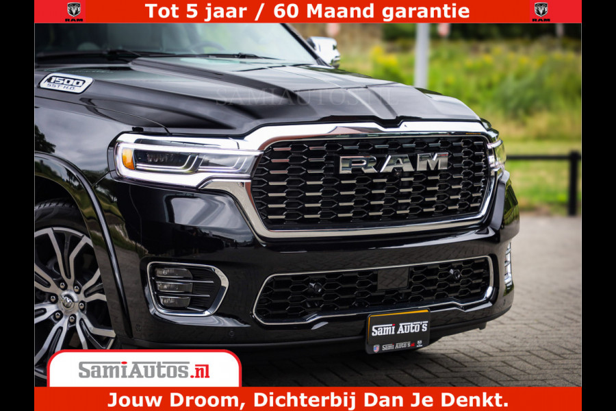 Dodge Ram 1500 Tungsten | De Meest Luxe Pick-Up op de Markt | 540 Pk 706 Nm | Exclusieve en Kracht | Comfortabele Dubbele Cabine met Royale 5 Zitplaatsen | BPM vrij | Nu Leverbaar uit Voorraad | Voorraad Nr 2321 - 8586