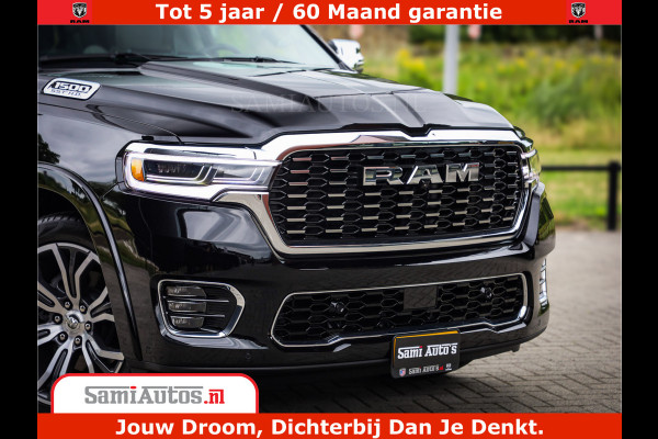 Dodge Ram 1500 Tungsten | De Meest Luxe Pick-Up op de Markt | 540 Pk 706 Nm | Exclusieve en Kracht | Comfortabele Dubbele Cabine met Royale 5 Zitplaatsen | BPM vrij | Nu Leverbaar uit Voorraad | Voorraad Nr 2321 - 8586