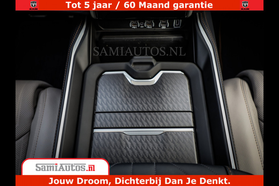 Dodge Ram 1500 Tungsten | De Meest Luxe Pick-Up op de Markt | 540 Pk 706 Nm | Exclusieve en Kracht | Comfortabele Dubbele Cabine met Royale 5 Zitplaatsen | BPM vrij | Nu Leverbaar uit Voorraad | Voorraad Nr 2321 - 8586